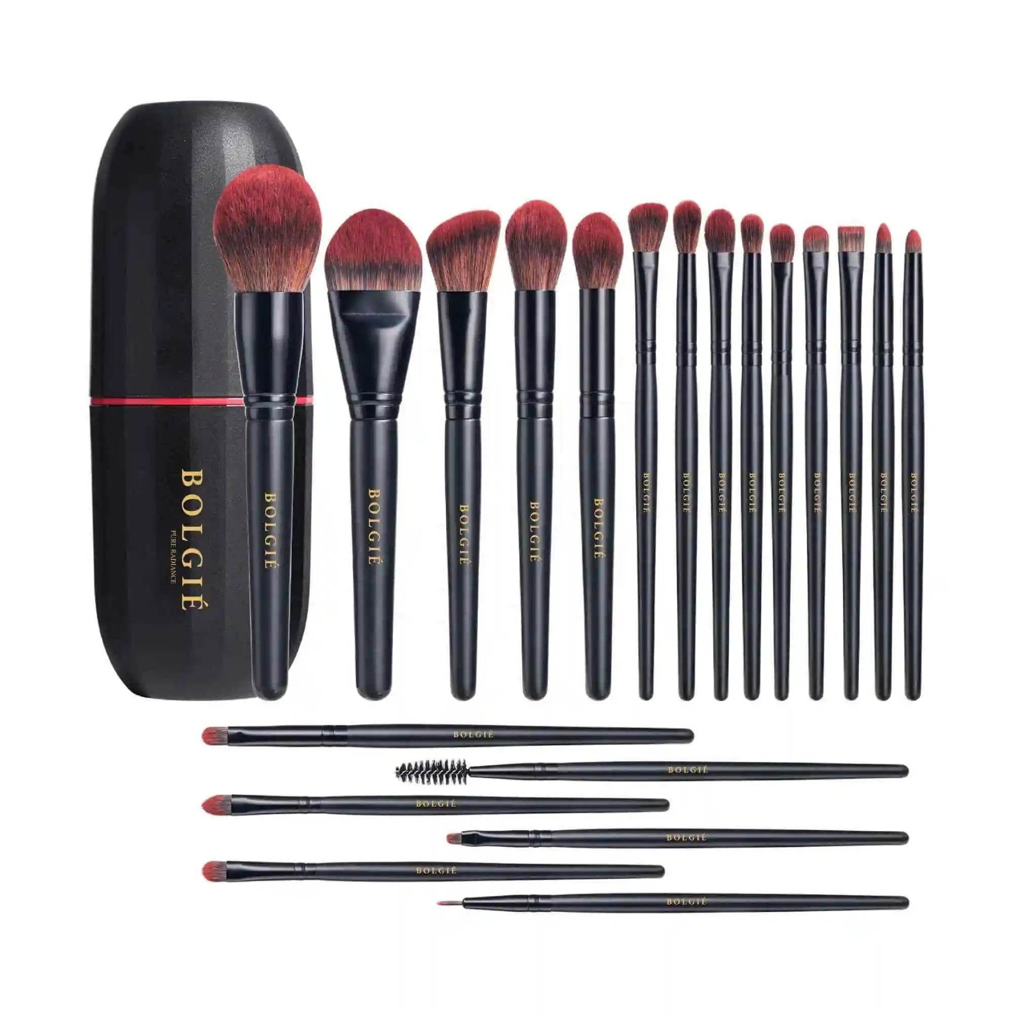 20 Pieces Makeup Brush Set - Bolgié