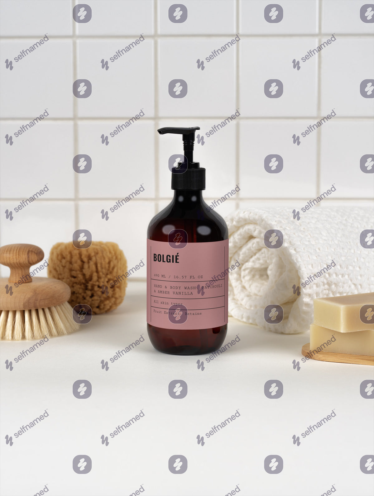 Hand & Body Wash, Patchouli & Amber Vanilla