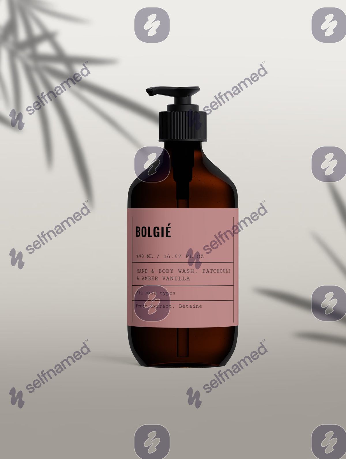 Hand & Body Wash, Patchouli & Amber Vanilla